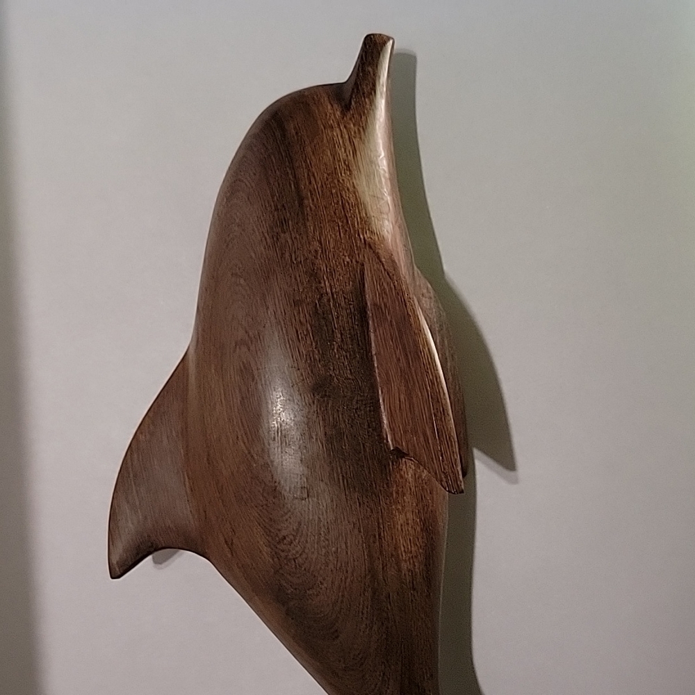 VINTAGE Ironwood Dolphin Mid-Century Modern - Picture 5 of 15